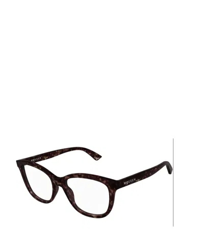 Alexander Mcqueen Full-frame Flat Mirror In Black