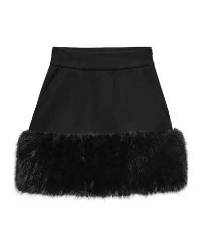 Prada Circle Skirt A-line Silhouette In Black