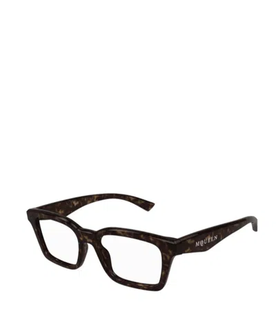 Alexander Mcqueen Full-frame Flat Mirror In Black