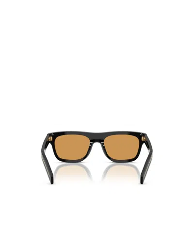 Prada Rectangle-frame Sunglasses In Nude