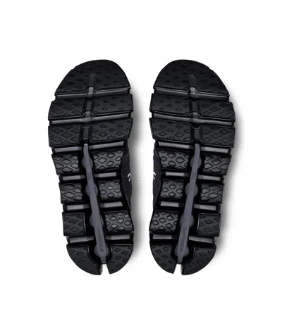 On Lace-up Sneakers In Black