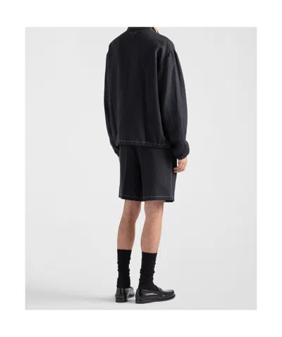 Prada Jacket In Black