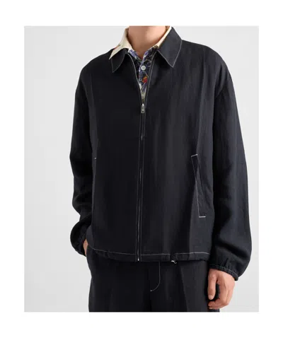 Prada Jacket In Black
