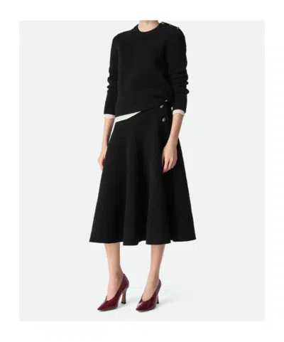 Bottega Veneta Leather Stiletto Sporty Pumps In Burgundy