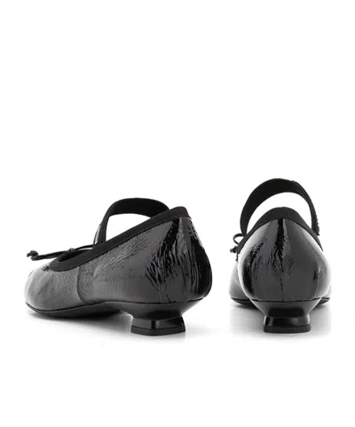 Miu Miu Ballerinas Mit Logo-intarsie In Schwarz