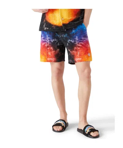 Casablanca 'the Gradient Towelling' Bermuda Shorts In Blue