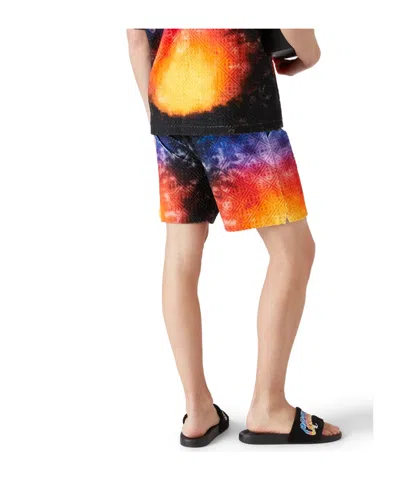 Casablanca 'the Gradient Towelling' Bermuda Shorts In Blue