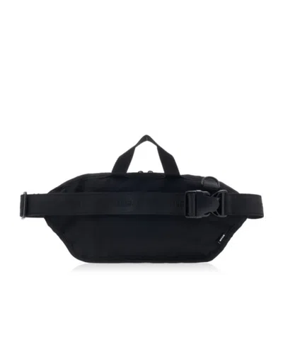 Msgm Zippered Waist Pack In Black