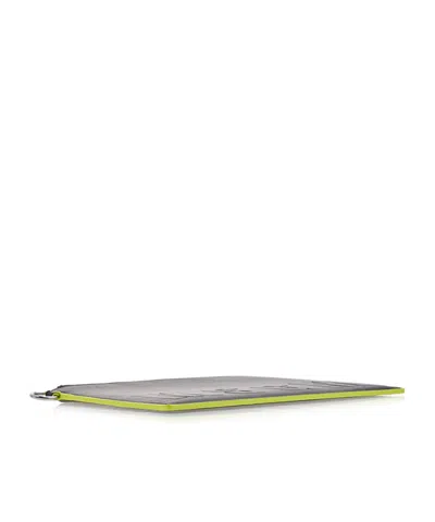 Msgm Embossed-logo Clutch Bag In Black