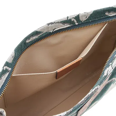 Etro Pattern Clutch In Brown