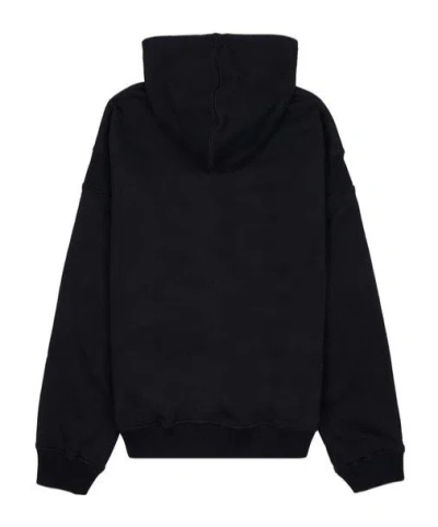 Solid Homme Long-sleeved Sweater In Black
