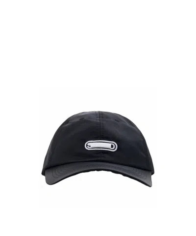 Solid Homme Piercing Detail Hat In Black