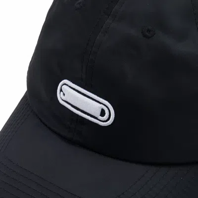 Solid Homme Piercing Detail Hat In Black