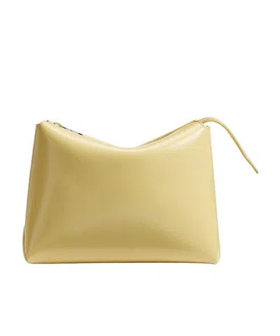 Khaite Lina Clutch In Light Yellow