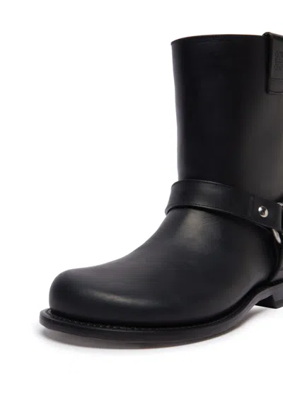 Loewe Isabel Marant Edrika Suede Ankle Boots In Black