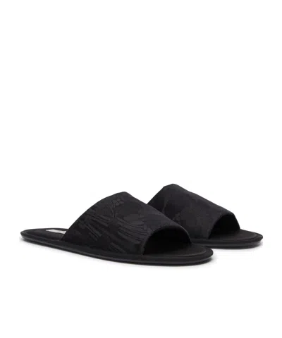 The Row Open-toed Slippers In Black