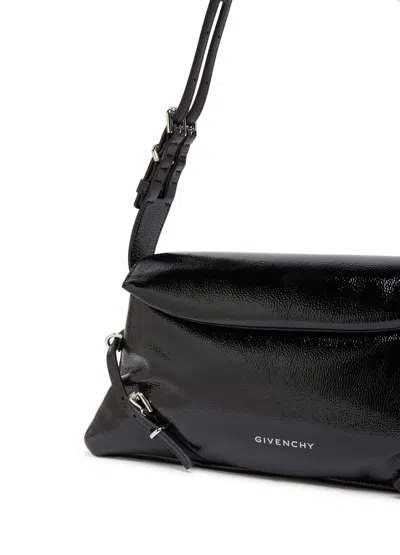 Givenchy Flip Shoulder Bag In Black