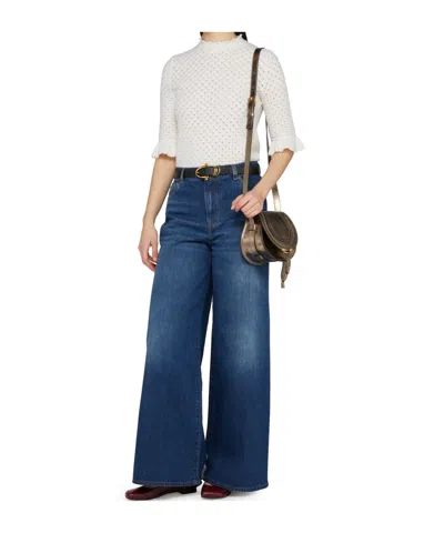 Chloé Flip Shoulder Bag In Green