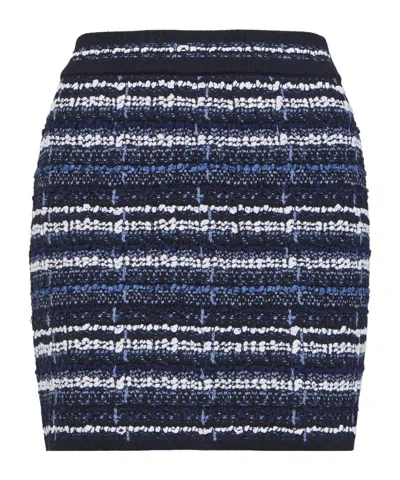 Thom Browne Pattern Skirt In Black