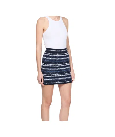 Thom Browne Pattern Skirt In Black