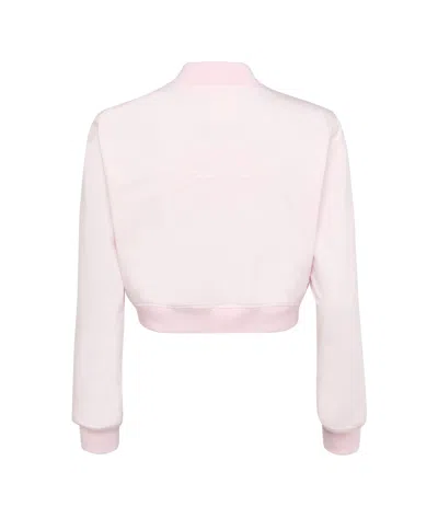 Givenchy Blouson With Back Embroidery In Pink