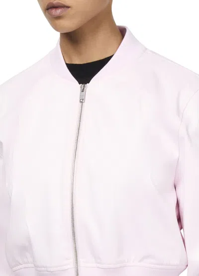 Givenchy Blouson With Back Embroidery In Pink