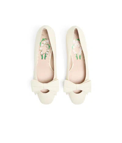 Valentino Garavani Bowow Pumps In Yellow