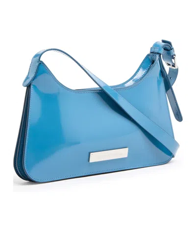 Acne Studios Platt Shoulder Bag In Blue