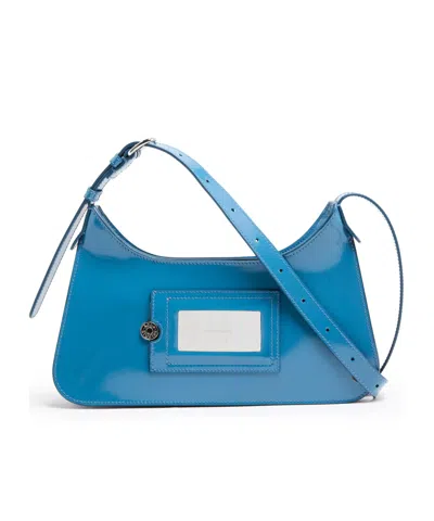 Acne Studios Platt Shoulder Bag In Blue