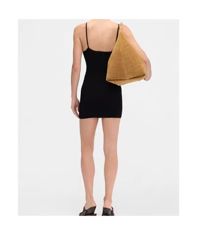 Jacquemus Women's La Mini Robe Scala In Black