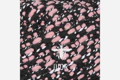 Dior Pattern Hat In Black