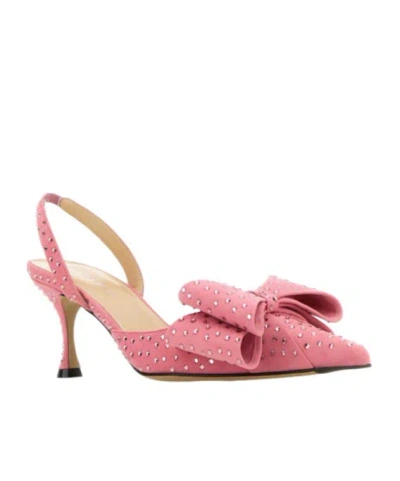 Machmach Pointed High-heeled Sandals In Pink