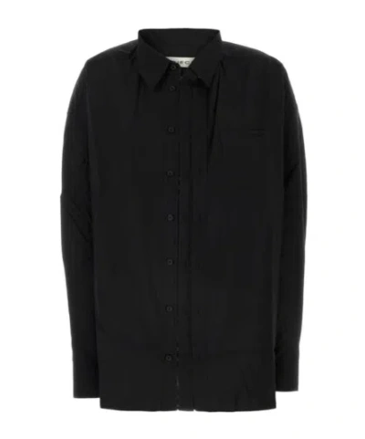 Y/project Y Project Evergreen Hook And Eye Shirt In Black