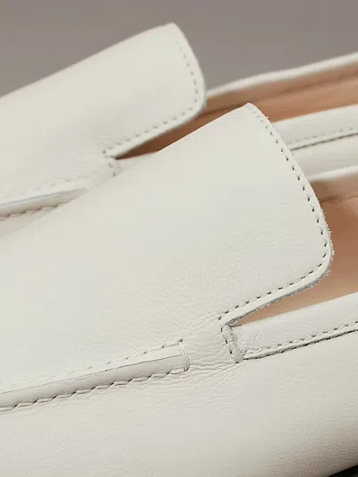 Calvin Klein Square Head Loafer Shoes In Dk True Color