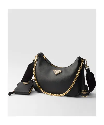 Prada Bag Re-edition 2005 In Black