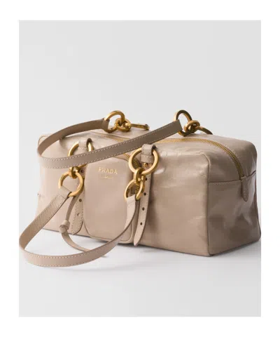 Prada Women's Powder Minidangle Handbag In Pink