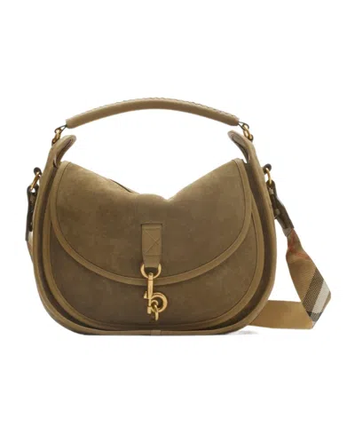 Burberry Medium B Clip Messenger Bag In Sweep