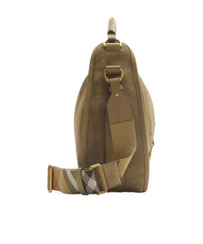Burberry Medium B Clip Messenger Bag In Sweep