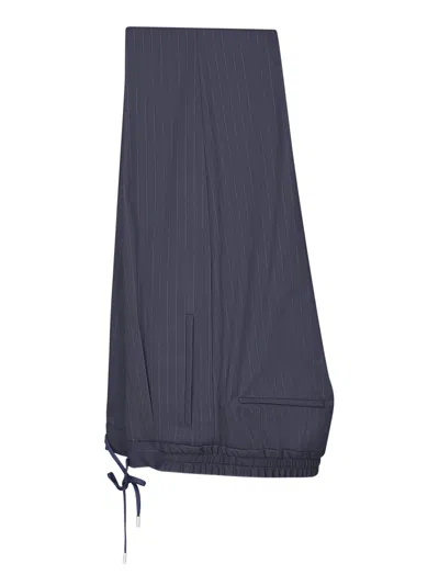 Lardini Wool Suit In Blue