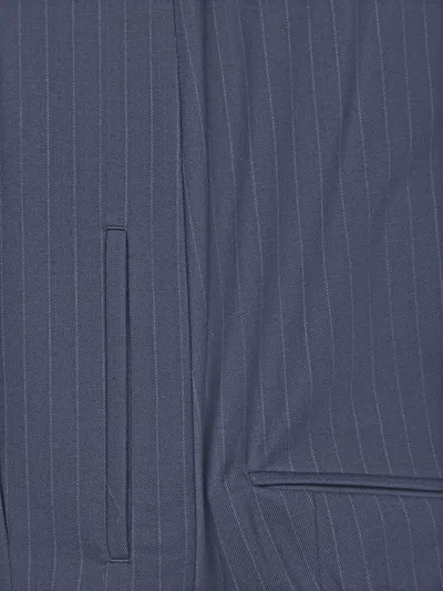 Lardini Wool Suit In Blue