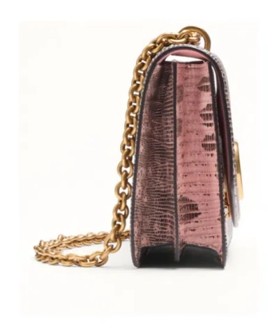Valentino Garavani Garavani Vain Shoulder Bag In Tejus Woman Pink Uni