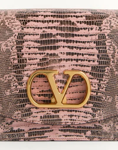 Valentino Garavani Garavani Vain Shoulder Bag In Tejus Woman Pink Uni