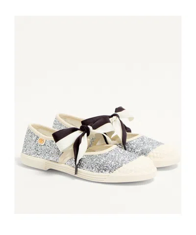 Valentino Sneakers Silver In Silver