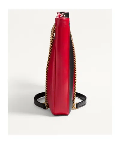 Valentino Medium Viva Superstar Bag Red/black In Red