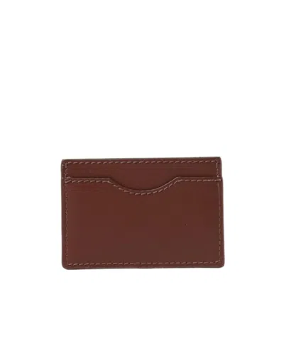 Twinset Rectangular Wallet In Red