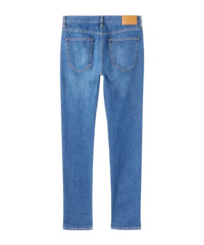 Loro Piana Belt-loop Jeans In Blue