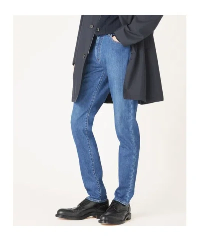 Loro Piana Belt-loop Jeans In Blue