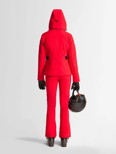 Fusalp Long-sleeved Ski Jacket In Red