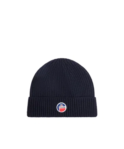 Fusalp Corneless Wool Hat In Dark Blue