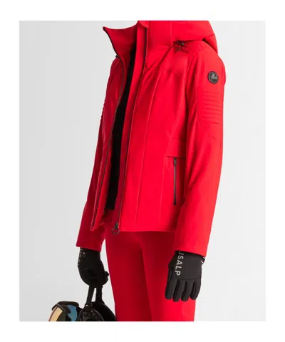 Fusalp Long-sleeved Ski Jacket In Red